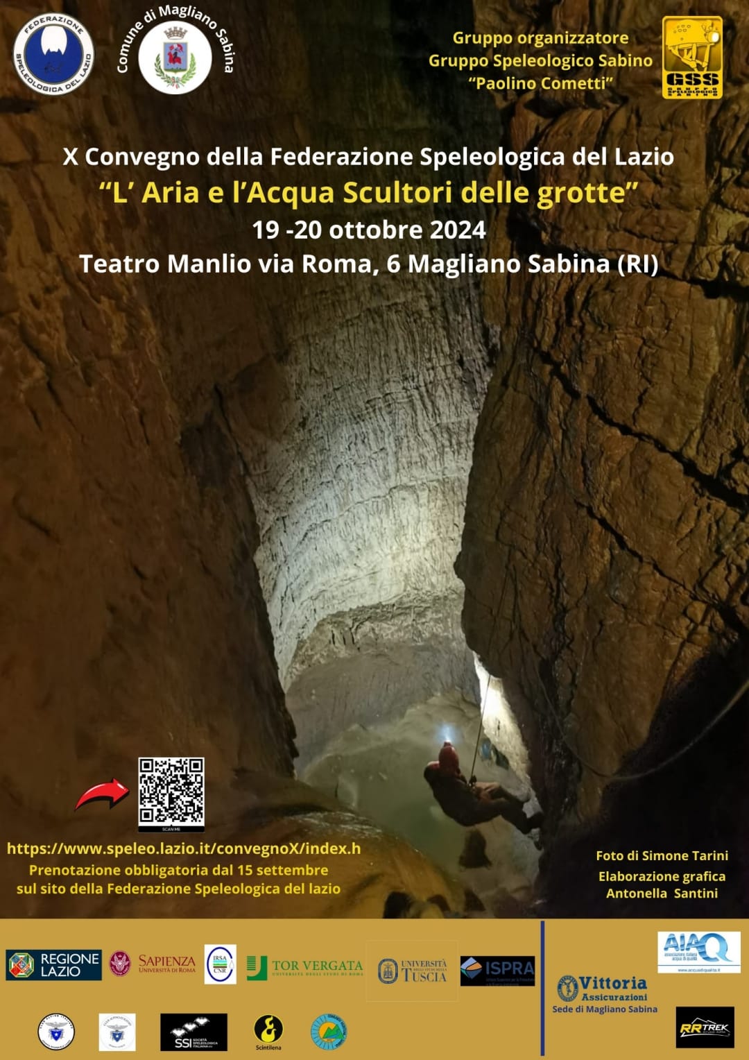 Speleologi a confronto nell'incontro a Magliano Sabina